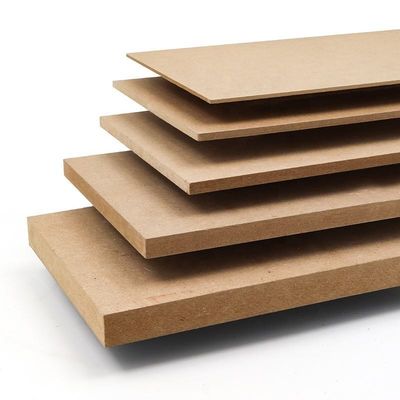 Высококачественный E0 E1 сырой простой Mdf доска для декорации мебели из Хэнана 8 мм 9 мм 18 мм