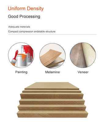 FSC сертифицированный 4X8 Fiberboard Mdf Board в Вьетнаме 10 мм 12 мм 2,2 мм 15 мм 18 мм 20 мм 25 мм