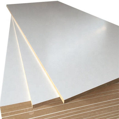 680-830KG/M3 Плотность деревянные волокна 16mm 19mm Белая текстура меламин Mdf для кухонного шкафа
