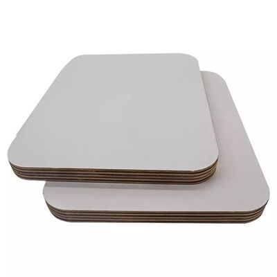 680-830KG/M3 Плотность деревянные волокна 16mm 19mm Белая текстура меламин Mdf для кухонного шкафа